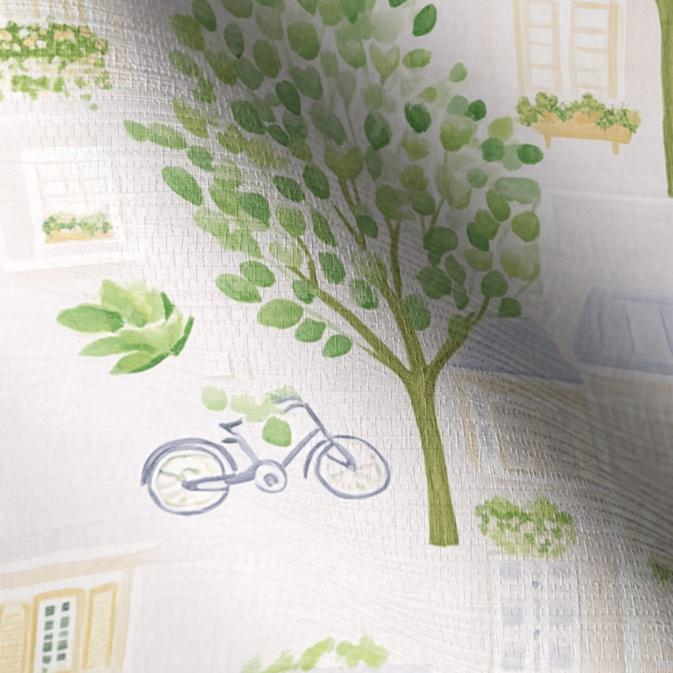 Park Ave Faux Grasscloth Wallpaper
