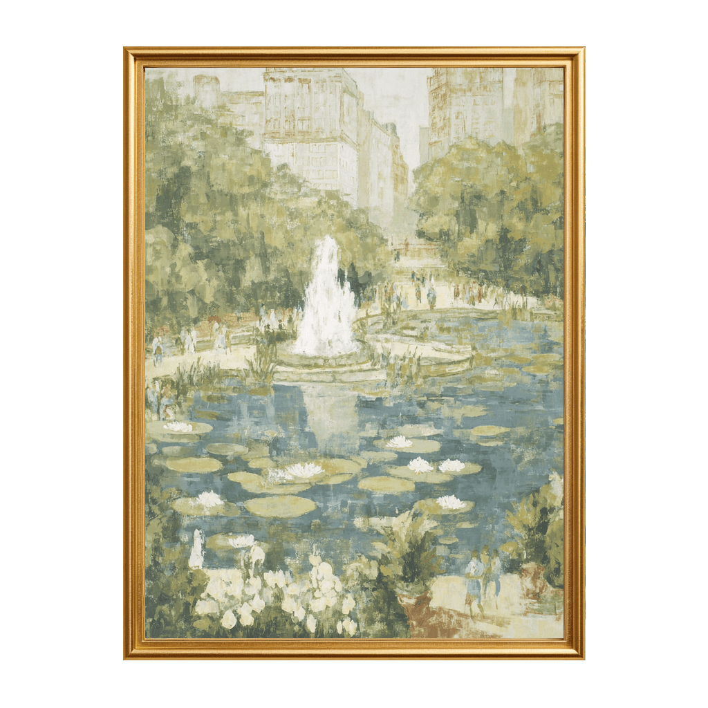 Parkside Oasis - Art Print - Lemon Park