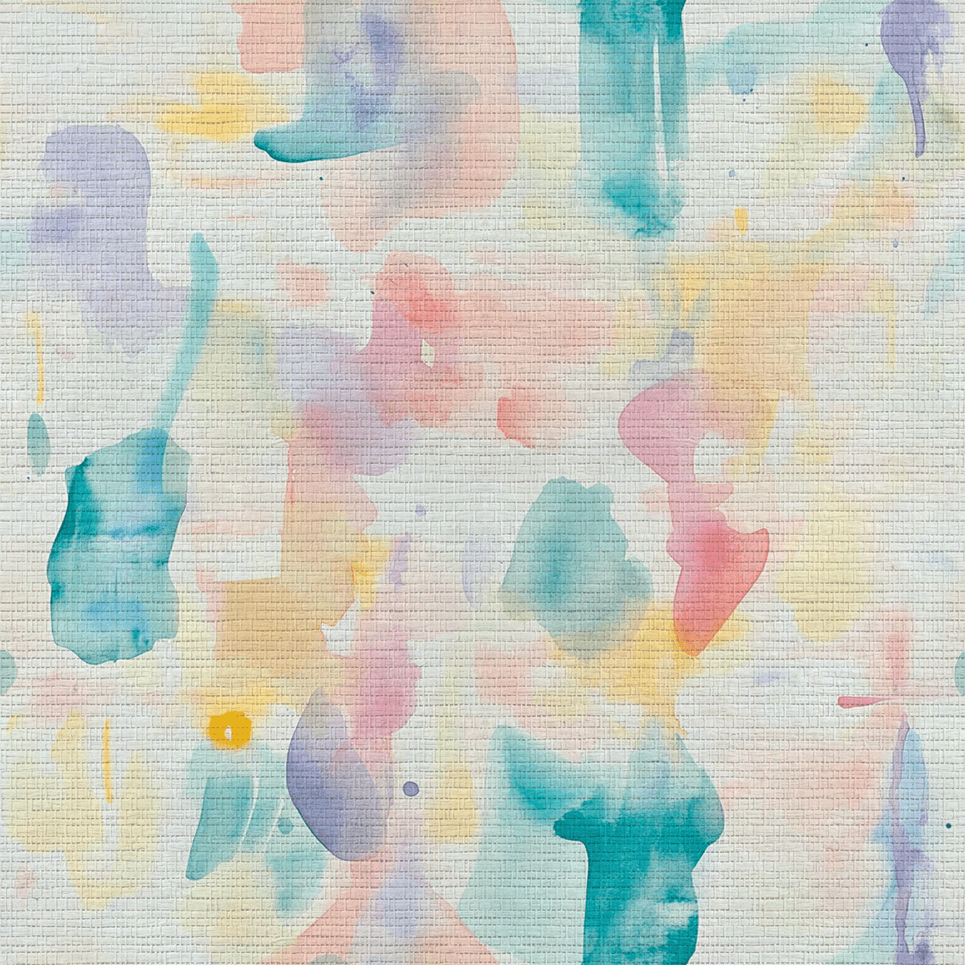 Pastel Dreams Faux Grasscloth Wallpaper - Lemon Park