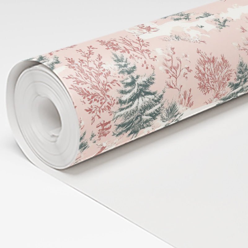 Pastel Frost Toile Wallpaper - Lemon Park
