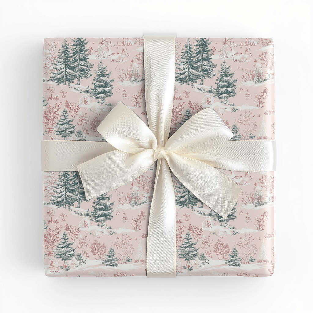 Pastel Frost Toile - Wrapping Paper - Lemon Park