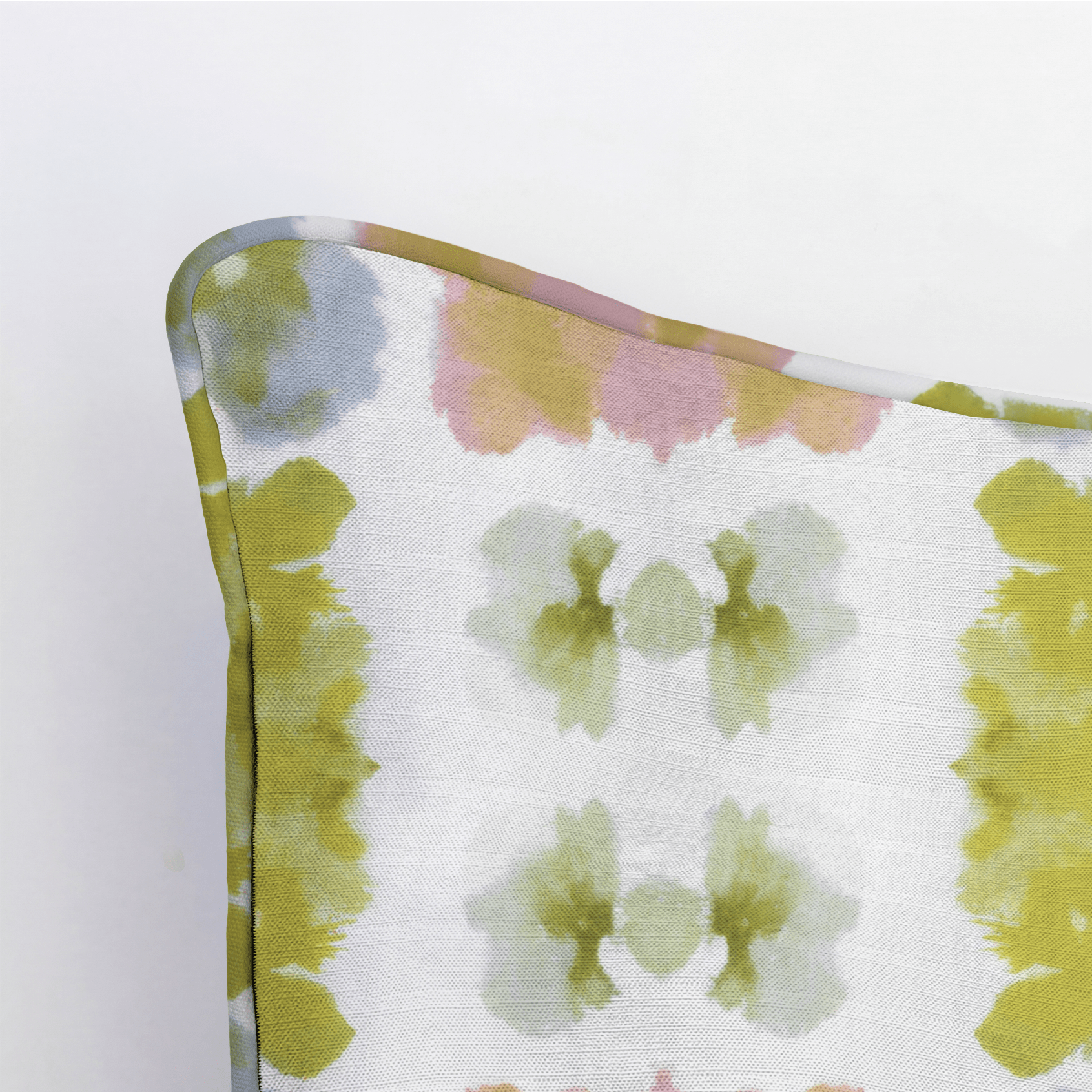 Pastel Loom Throw Pillow - Lemon Park