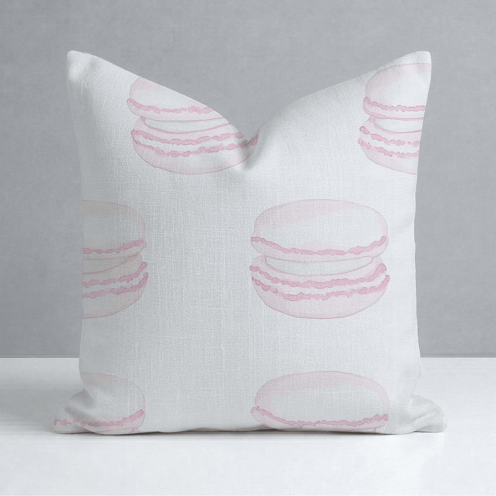 Pastel Paris Throw Pillow - Lemon Park