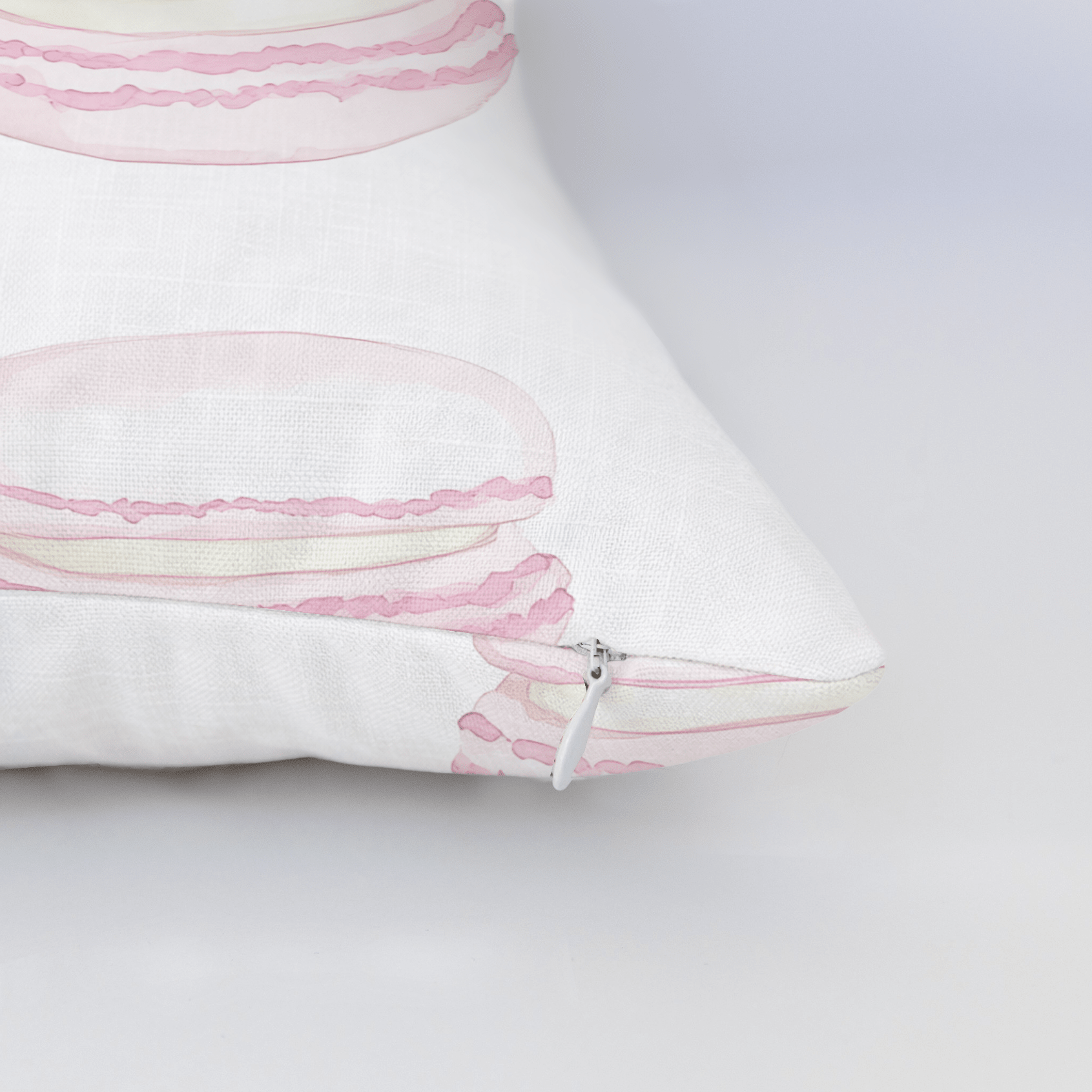 Pastel Paris Throw Pillow - Lemon Park