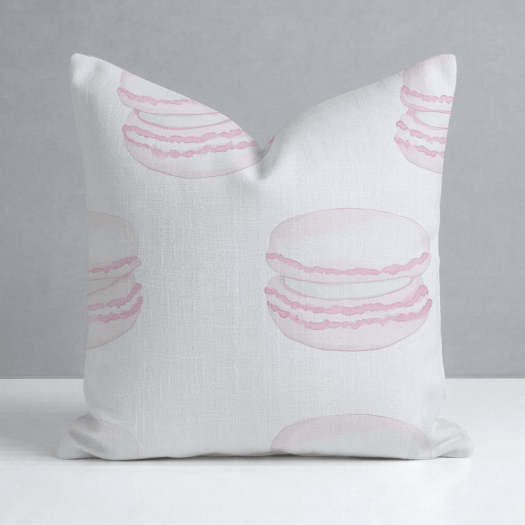 Pastel Paris Throw Pillow - Lemon Park