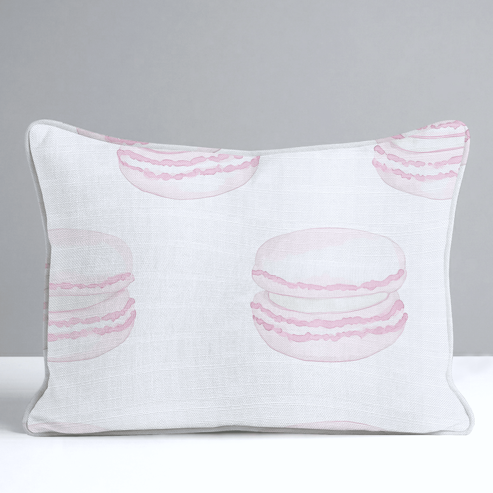 Pastel Paris Throw Pillow - Lemon Park