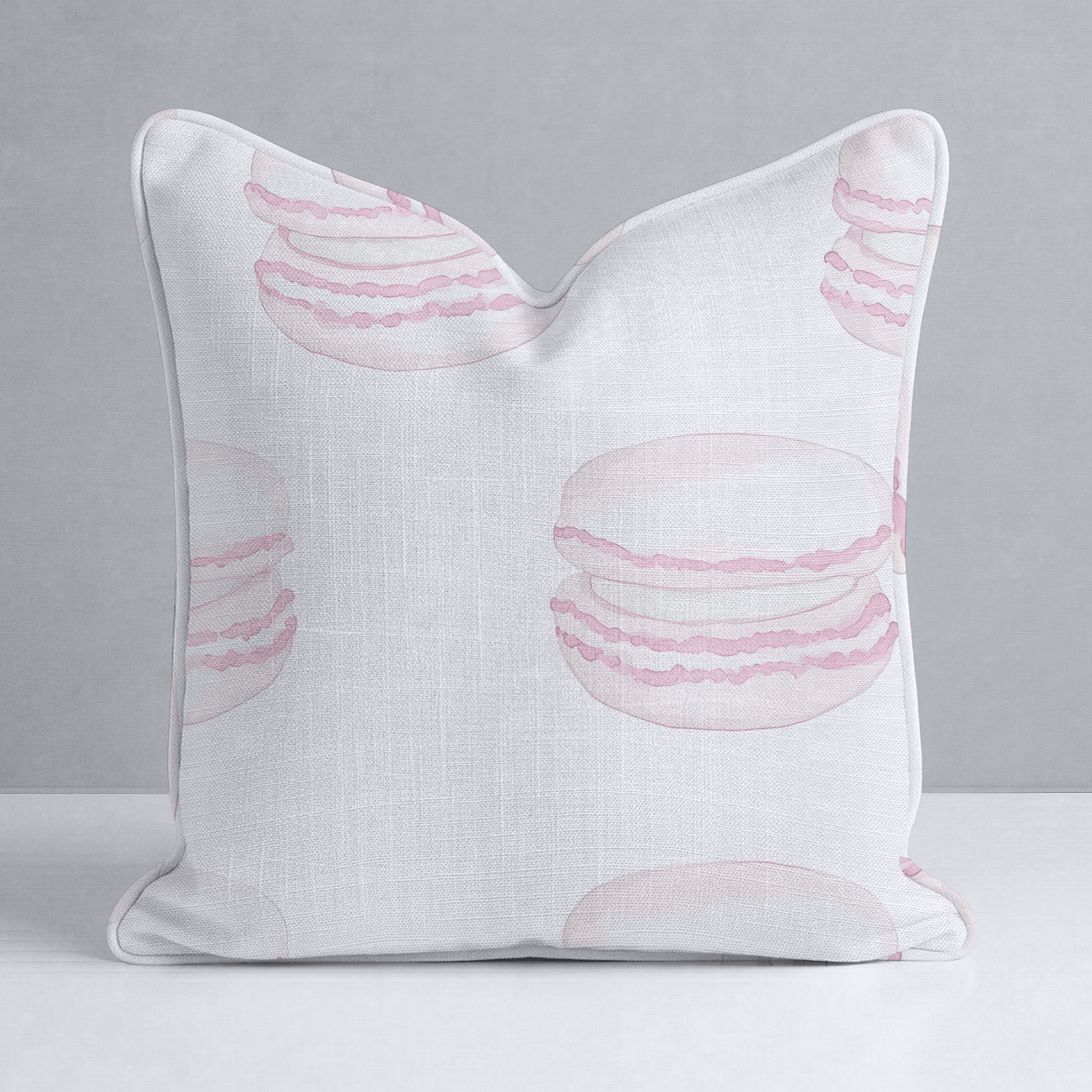Pastel Paris Throw Pillow - Lemon Park