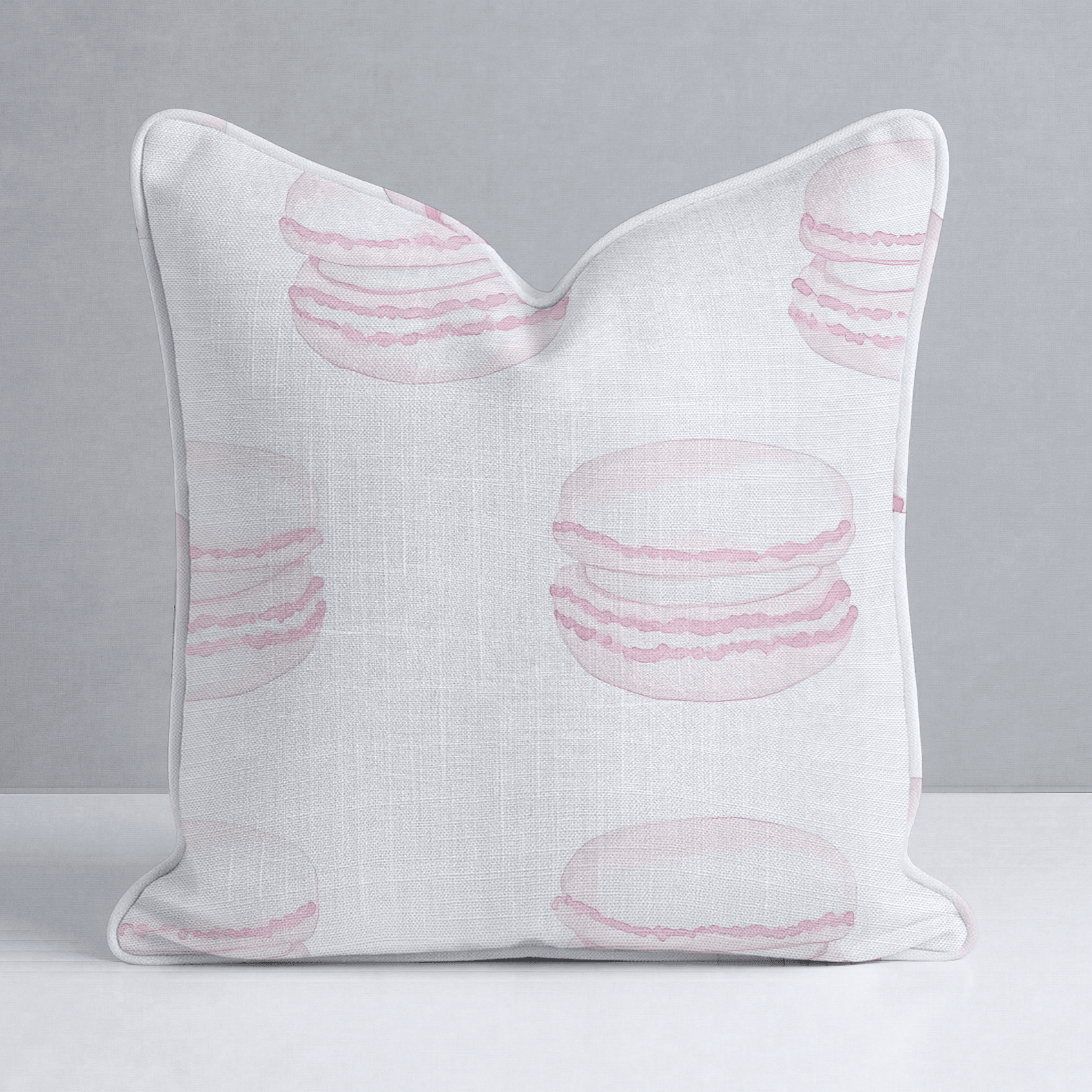 Pastel Paris Throw Pillow - Lemon Park
