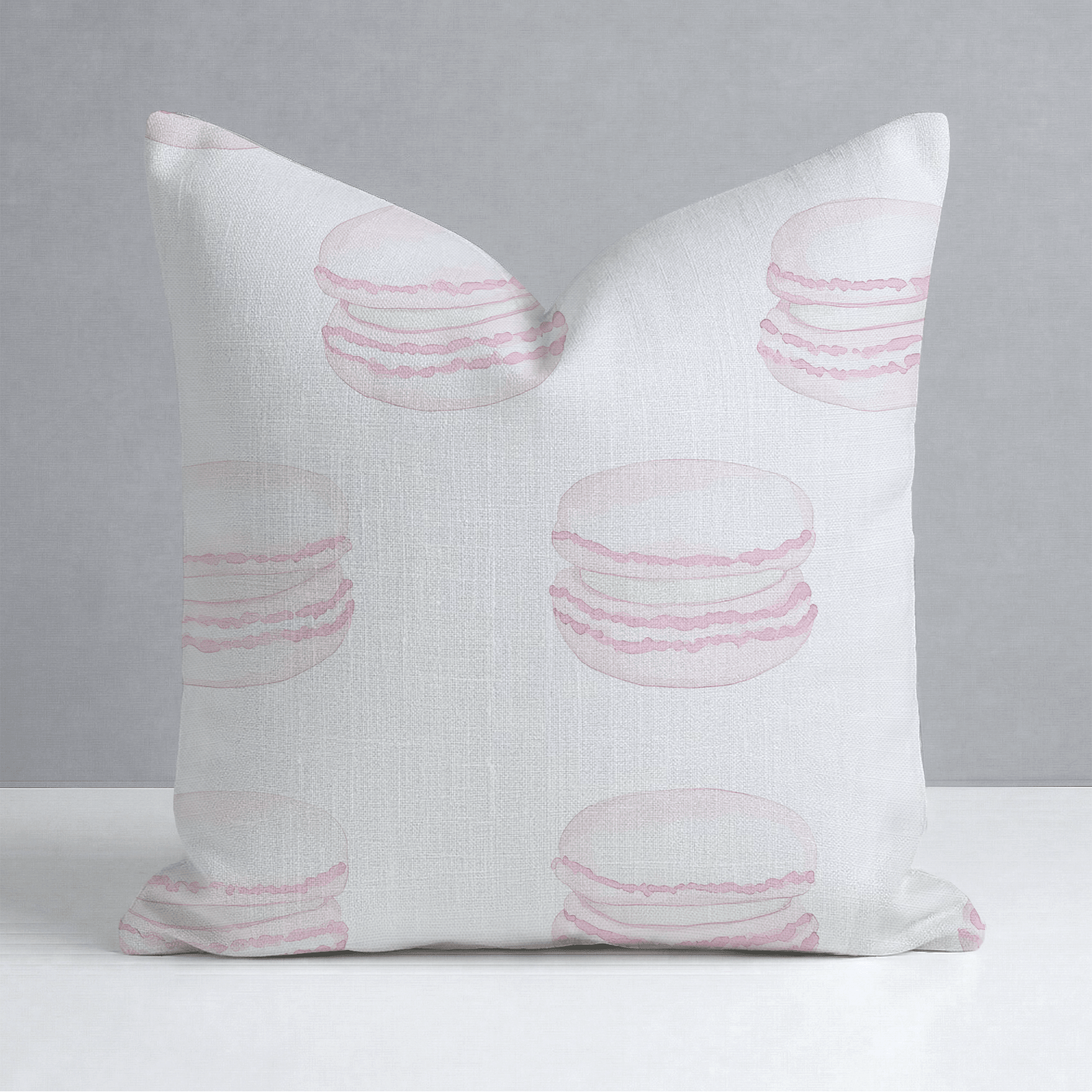 Pastel Paris Throw Pillow - Lemon Park