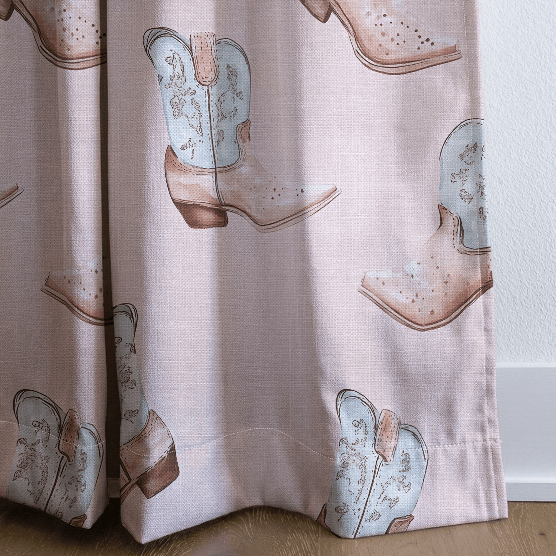 Pastel Rodeo - Drapery - Lemon Park