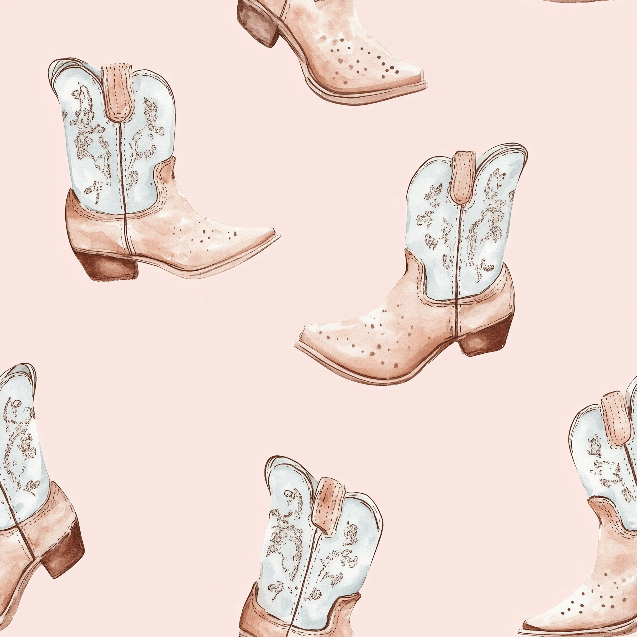 Pastel Rodeo Wallpaper - Lemon Park