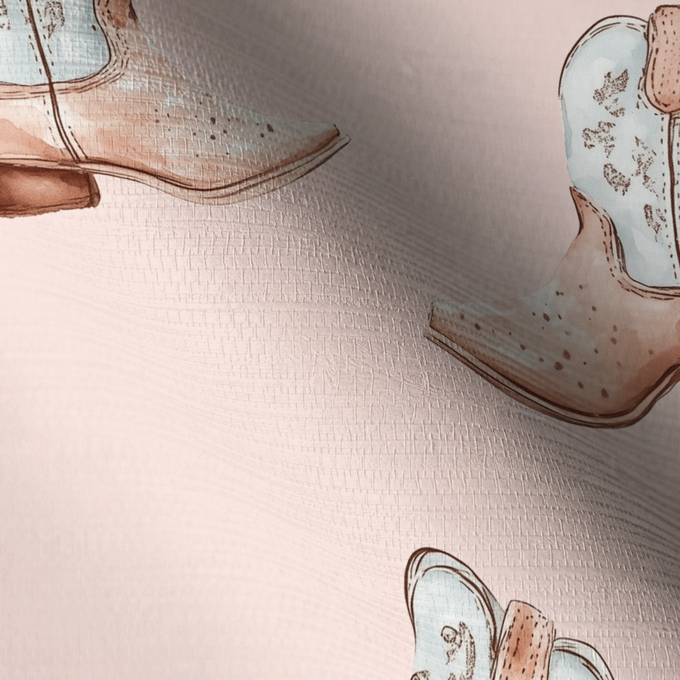 Pastel Rodeo Faux Grasscloth Wallpaper