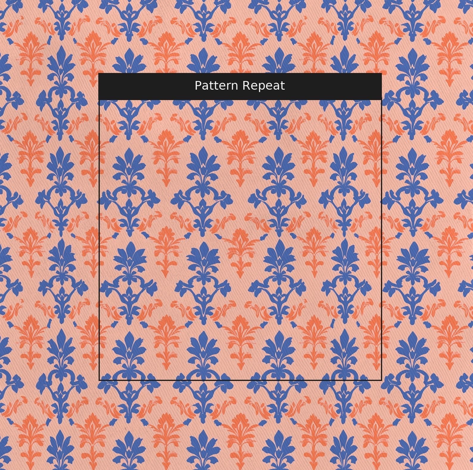Peachy Elegance - Fabric - Lemon Park
