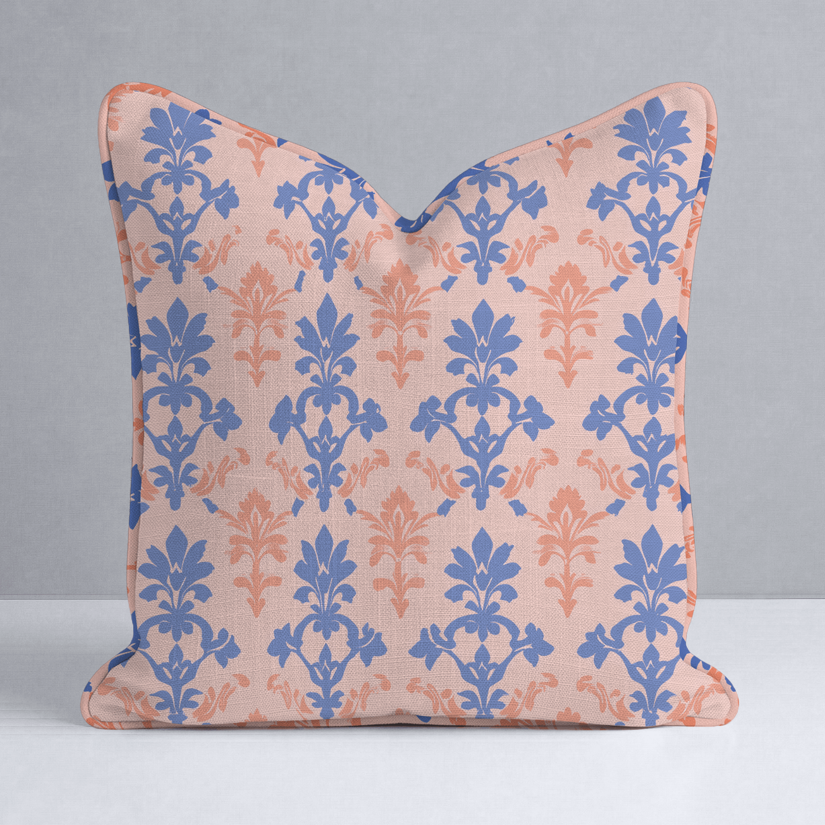 Peachy Elegance Throw Pillow - Lemon Park