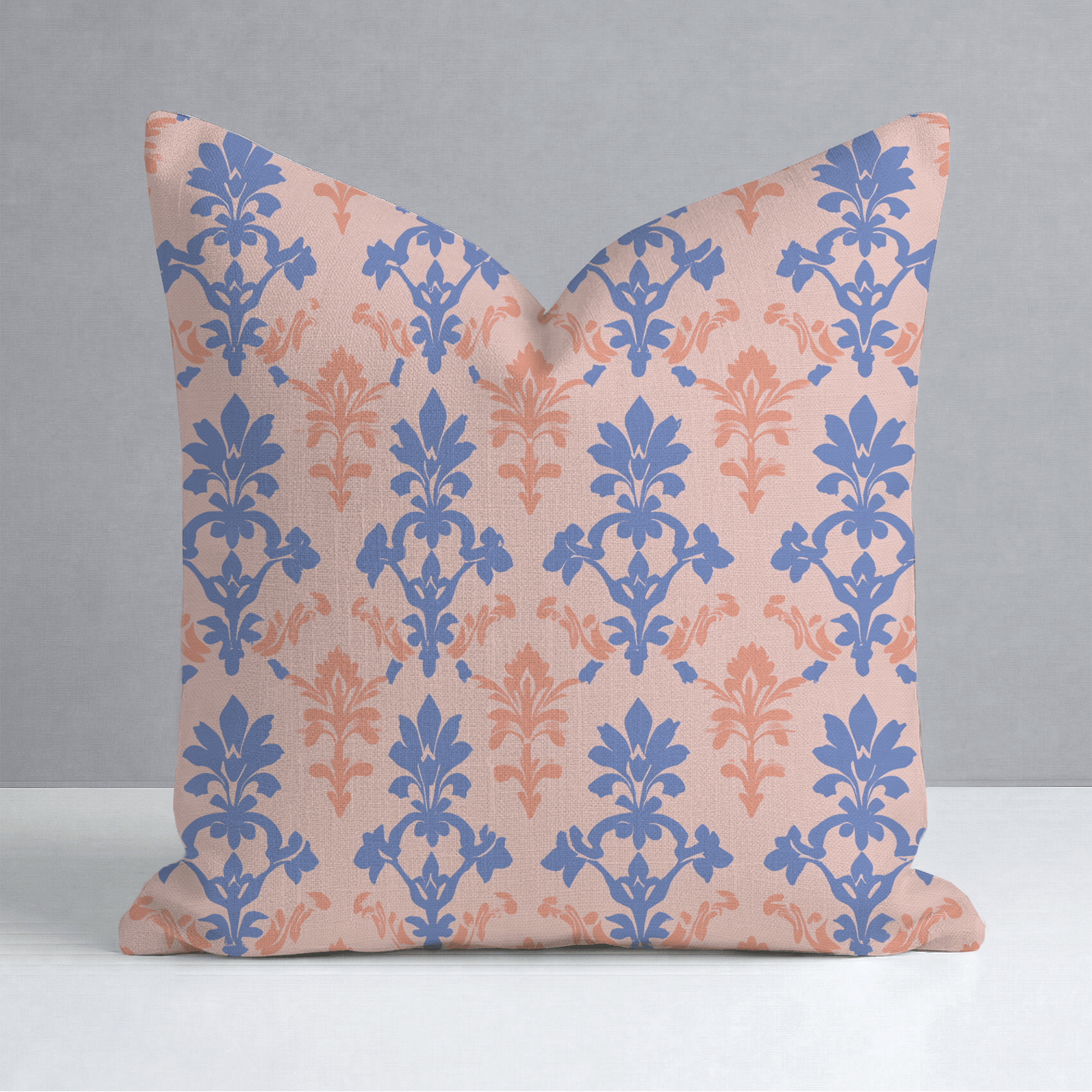 Peachy Elegance Throw Pillow - Lemon Park