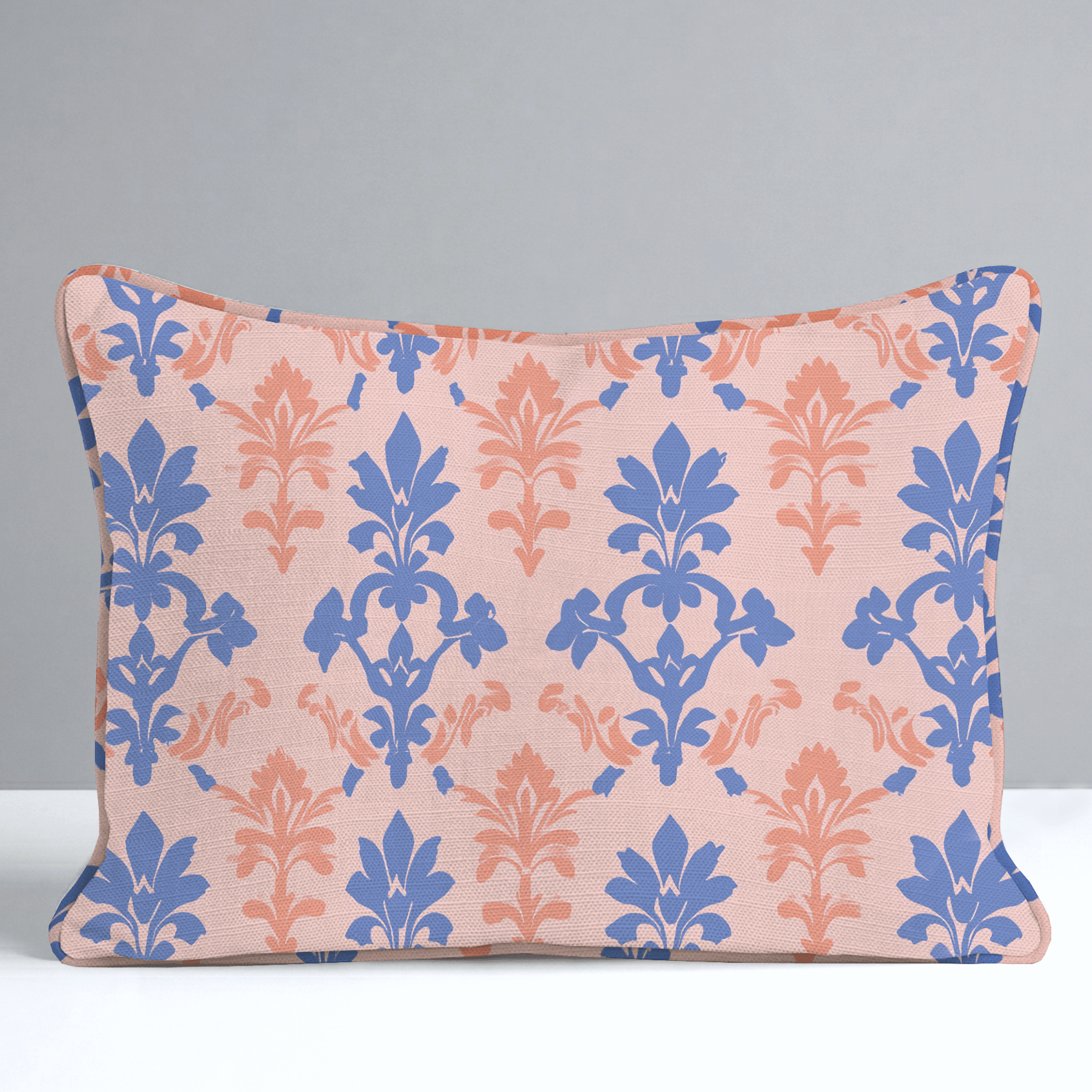 Peachy Elegance Throw Pillow - Lemon Park