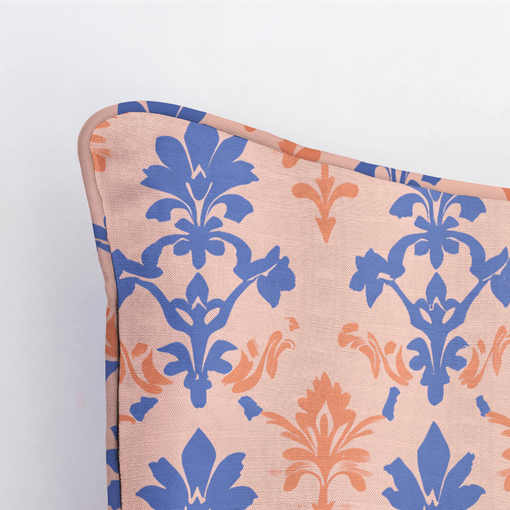 Peachy Elegance Throw Pillow - Lemon Park