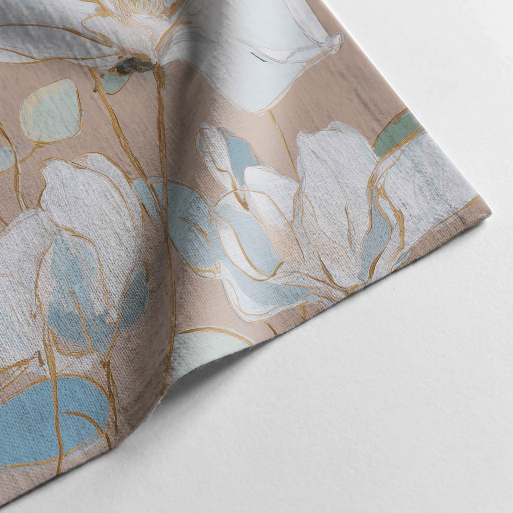 Peachy Petals - Tapestry - Lemon Park