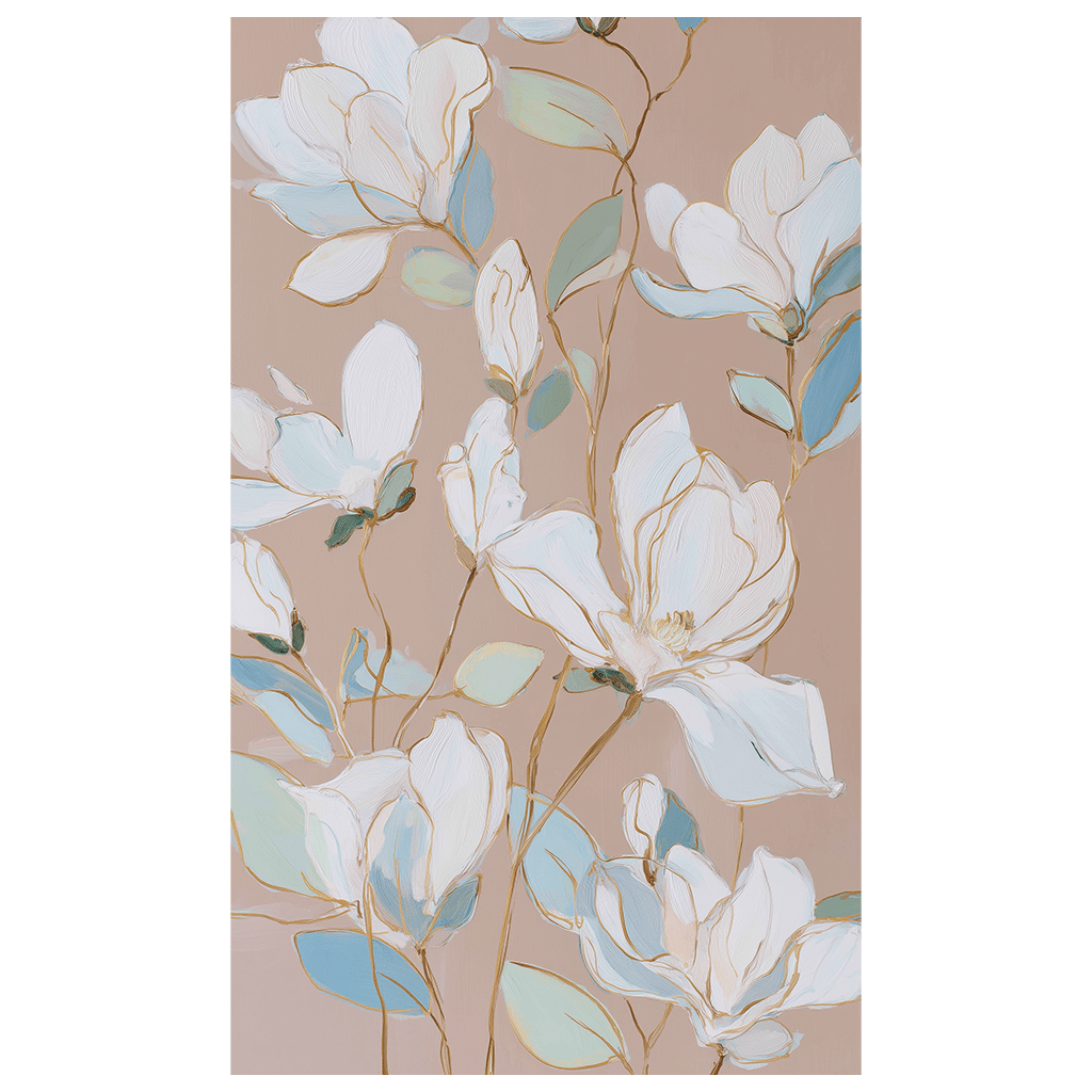 Peachy Petals - Tapestry - Lemon Park