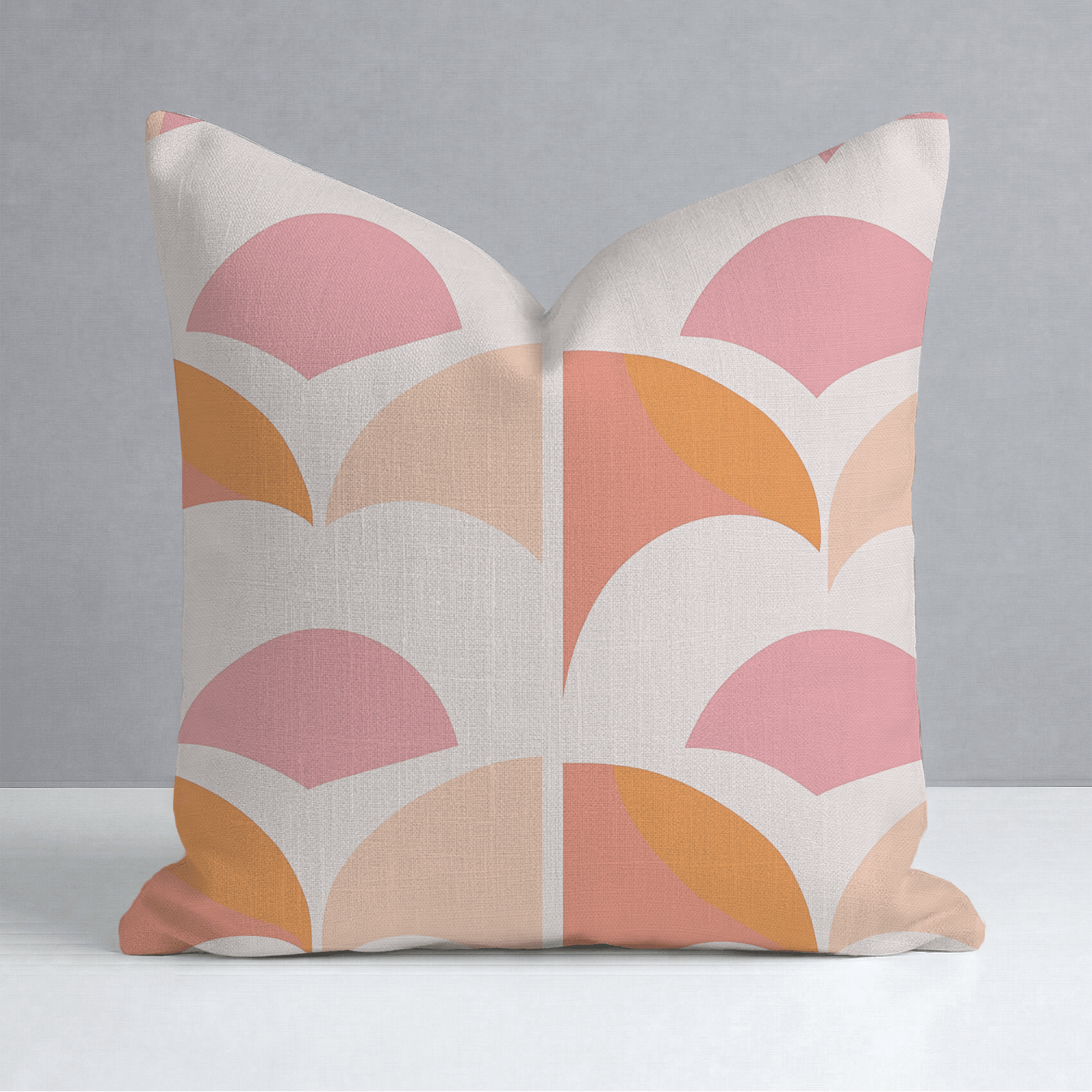 Peachy Pops Throw Pillow - Lemon Park