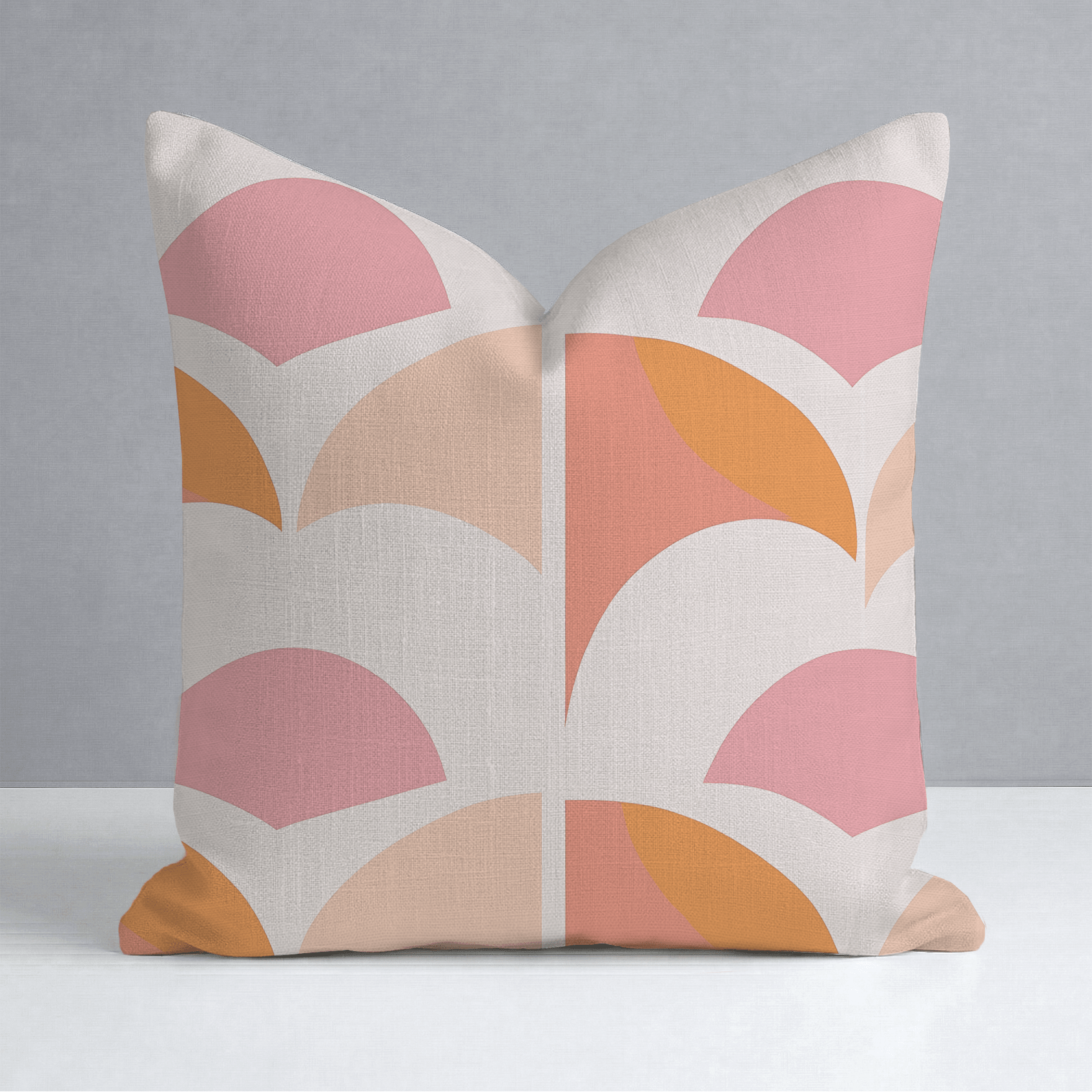 Peachy Pops Throw Pillow - Lemon Park
