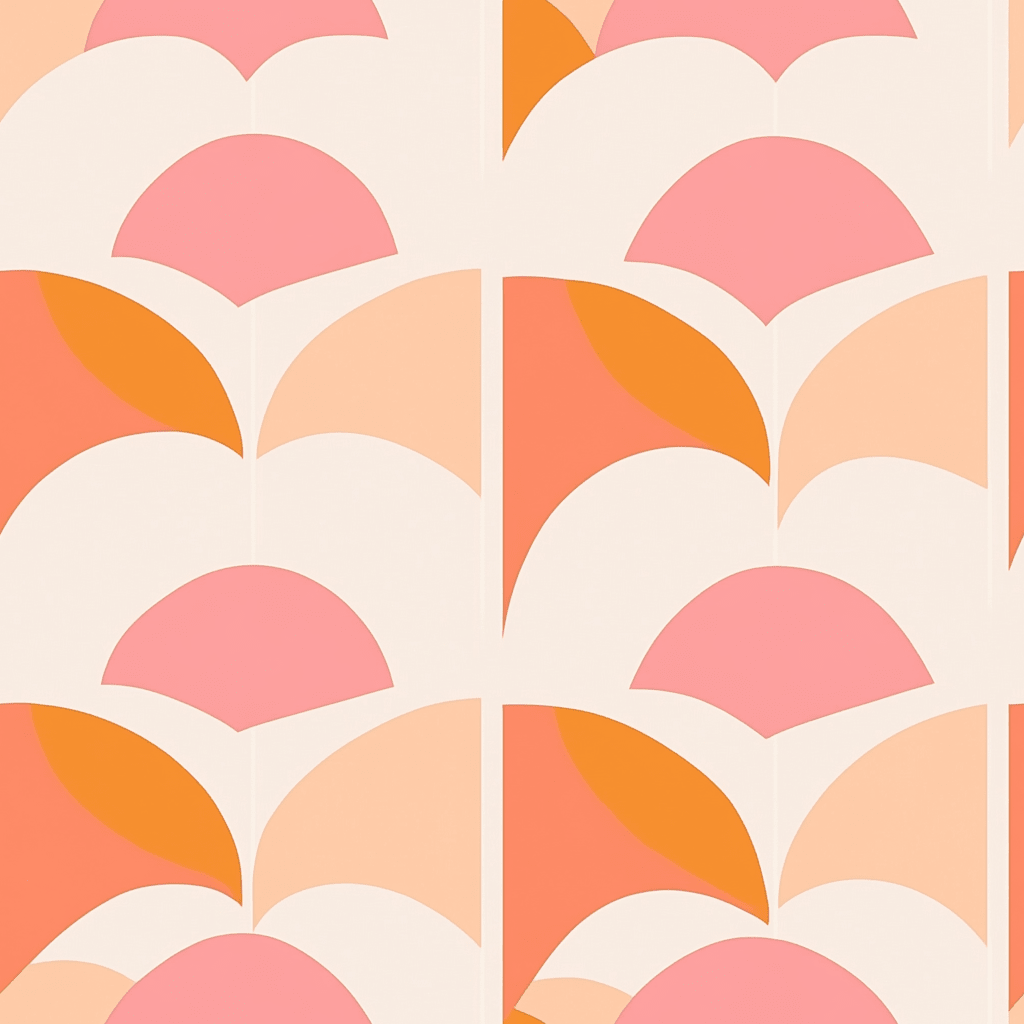 Peachy Pops Wallpaper - Lemon Park