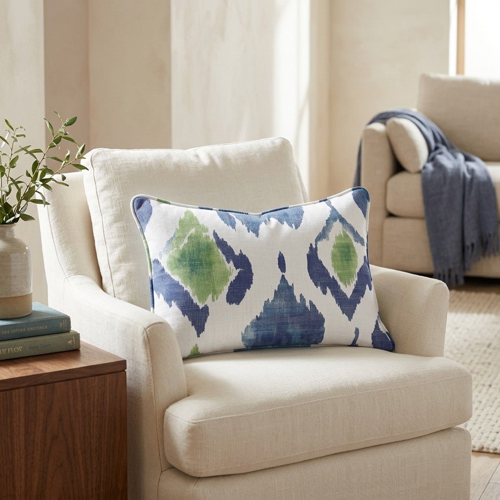 Peacock Paradise Throw Pillow - Lemon Park