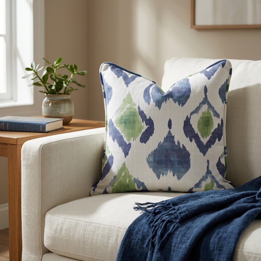 Peacock Paradise Throw Pillow - Lemon Park