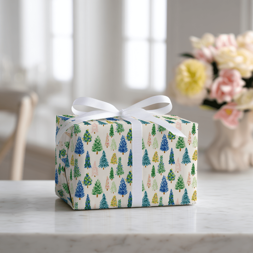 Pearl Pine - Wrapping Paper - Lemon Park