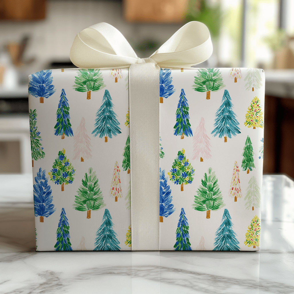 Pearl Pine - Wrapping Paper - Lemon Park