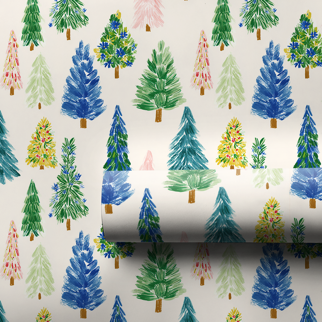Pearl Pine - Wrapping Paper - Lemon Park