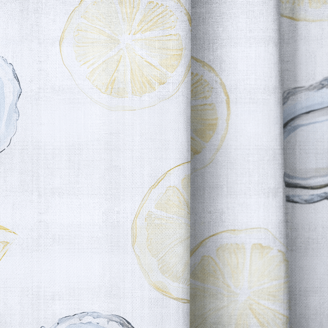 Pearls and Lemons - Drapery - Lemon Park