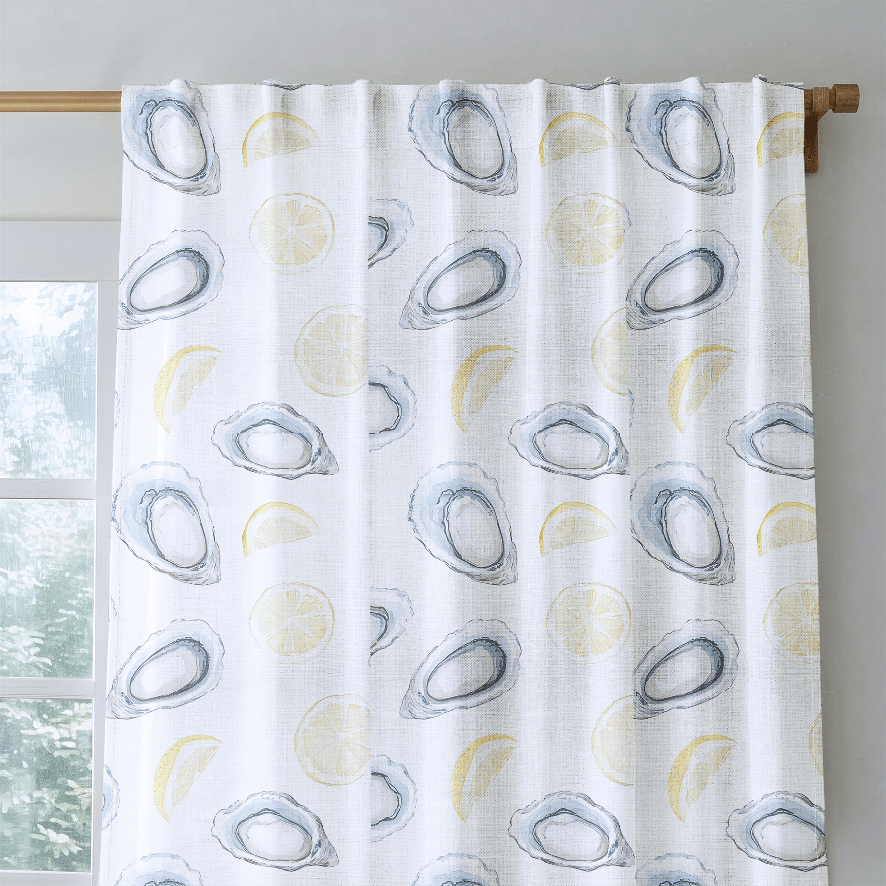 Pearls and Lemons - Drapery - Lemon Park