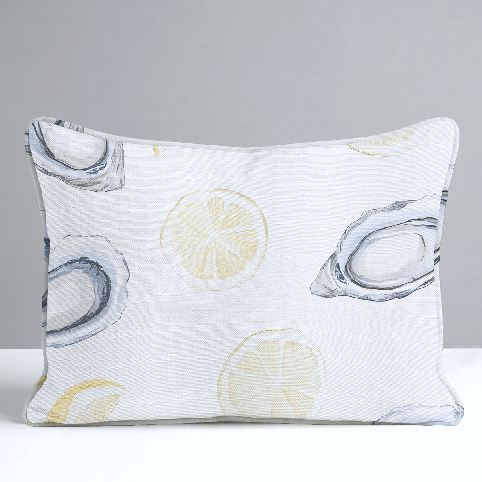 Pearls and Lemons Throw Pillow - Lemon Park