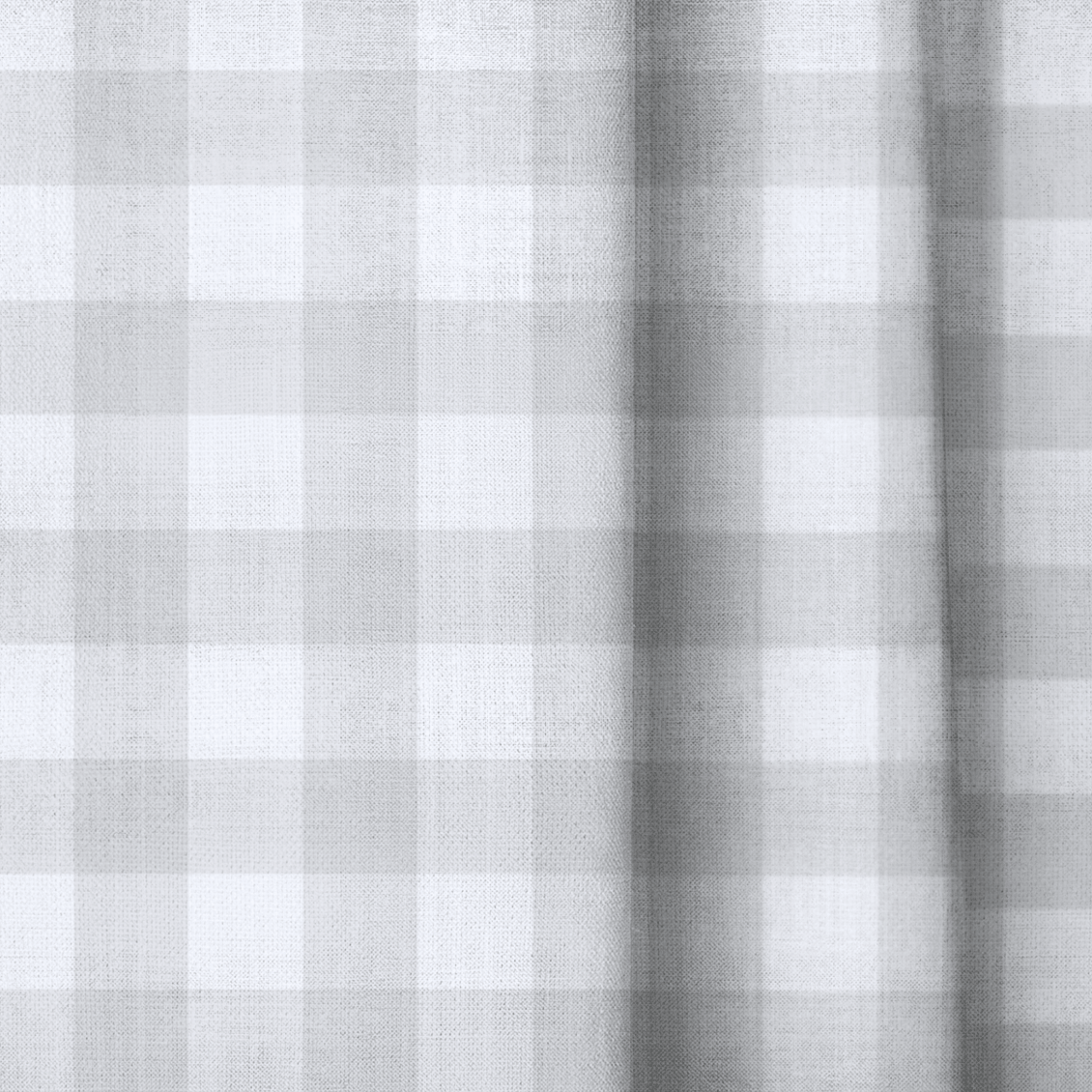 Pearl's Haven Fog Gingham - Drapery - Lemon Park