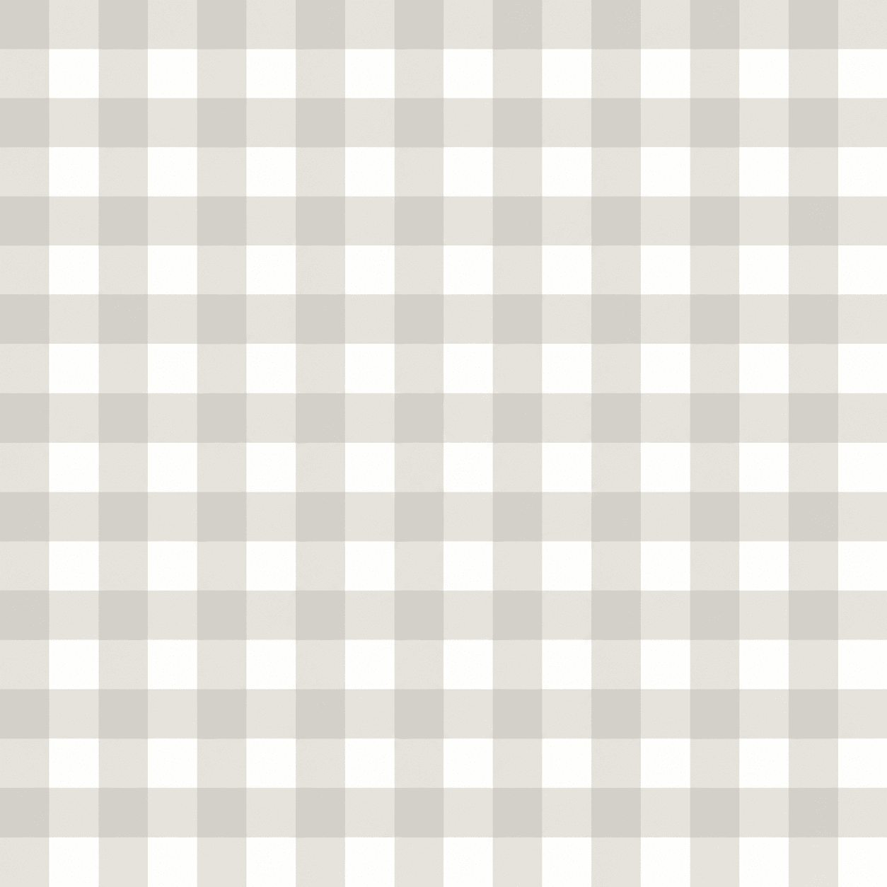 Pearl's Haven Fog Gingham Wallpaper - Lemon Park