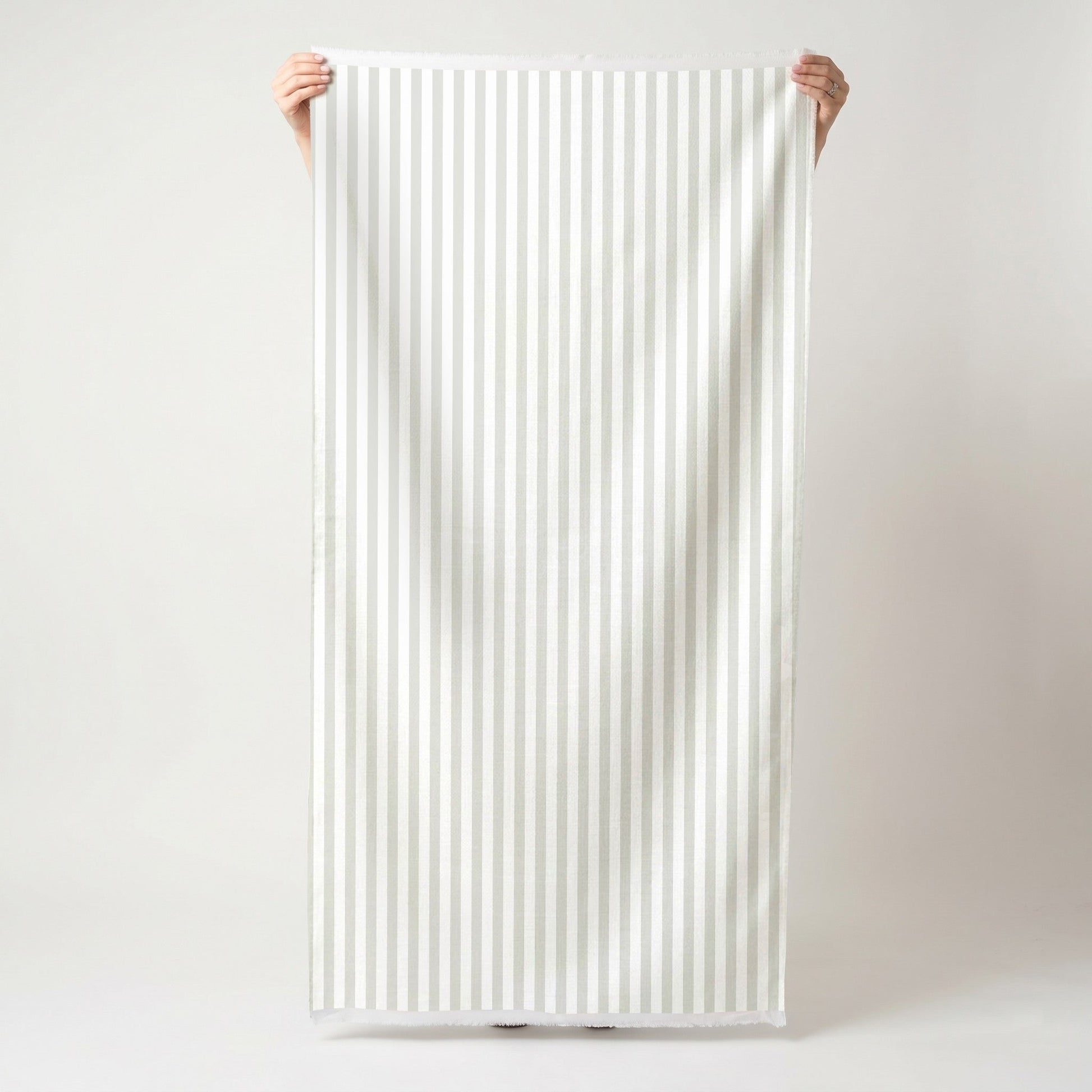 Pearls Haven Fog Stripes - Fabric - Lemon Park