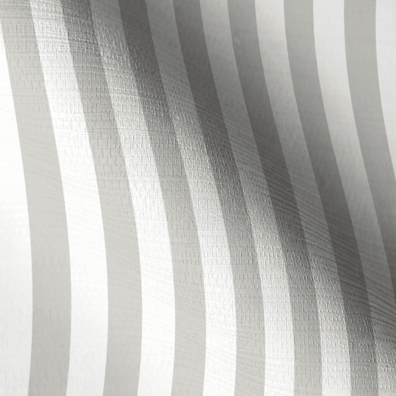 Pearl's Haven Fog Stripes Faux Grasscloth Wallpaper - Lemon Park