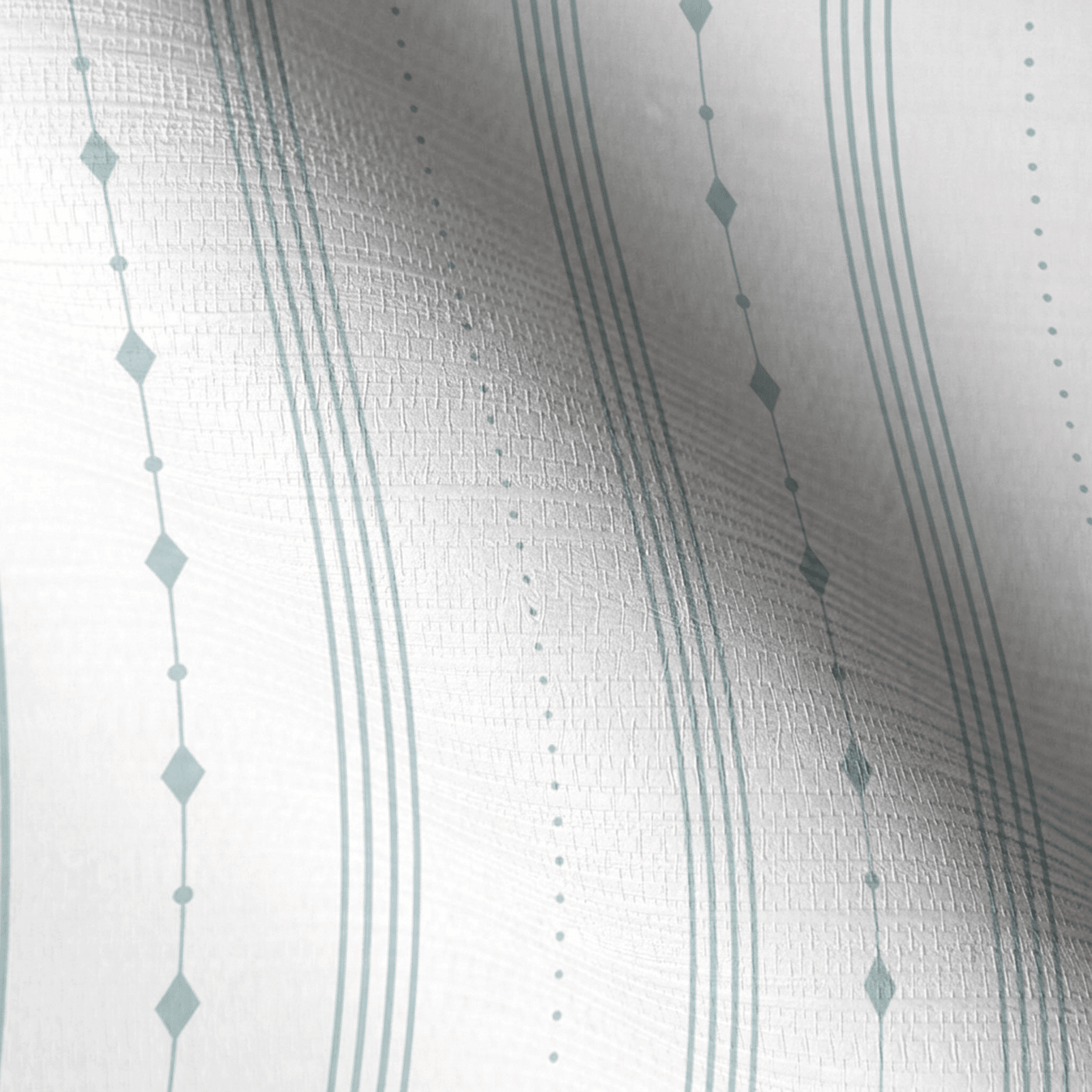 Pearl's Haven Spring Blue Stripes Faux Grasscloth Wallpaper - Lemon Park