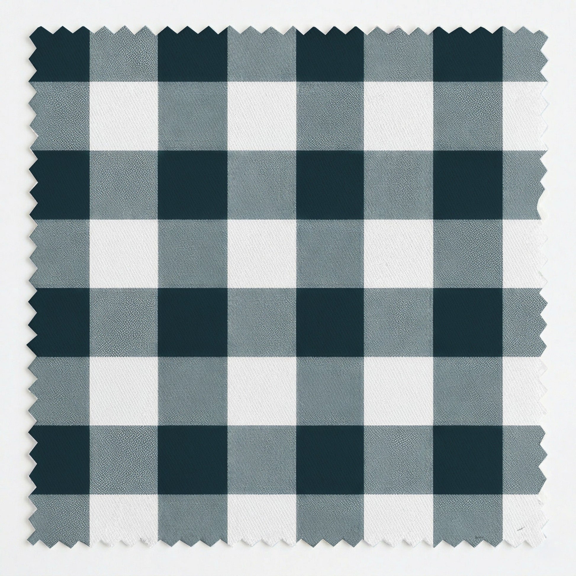 Pearl's Haven Teal Gingham - Fabric - Lemon Park
