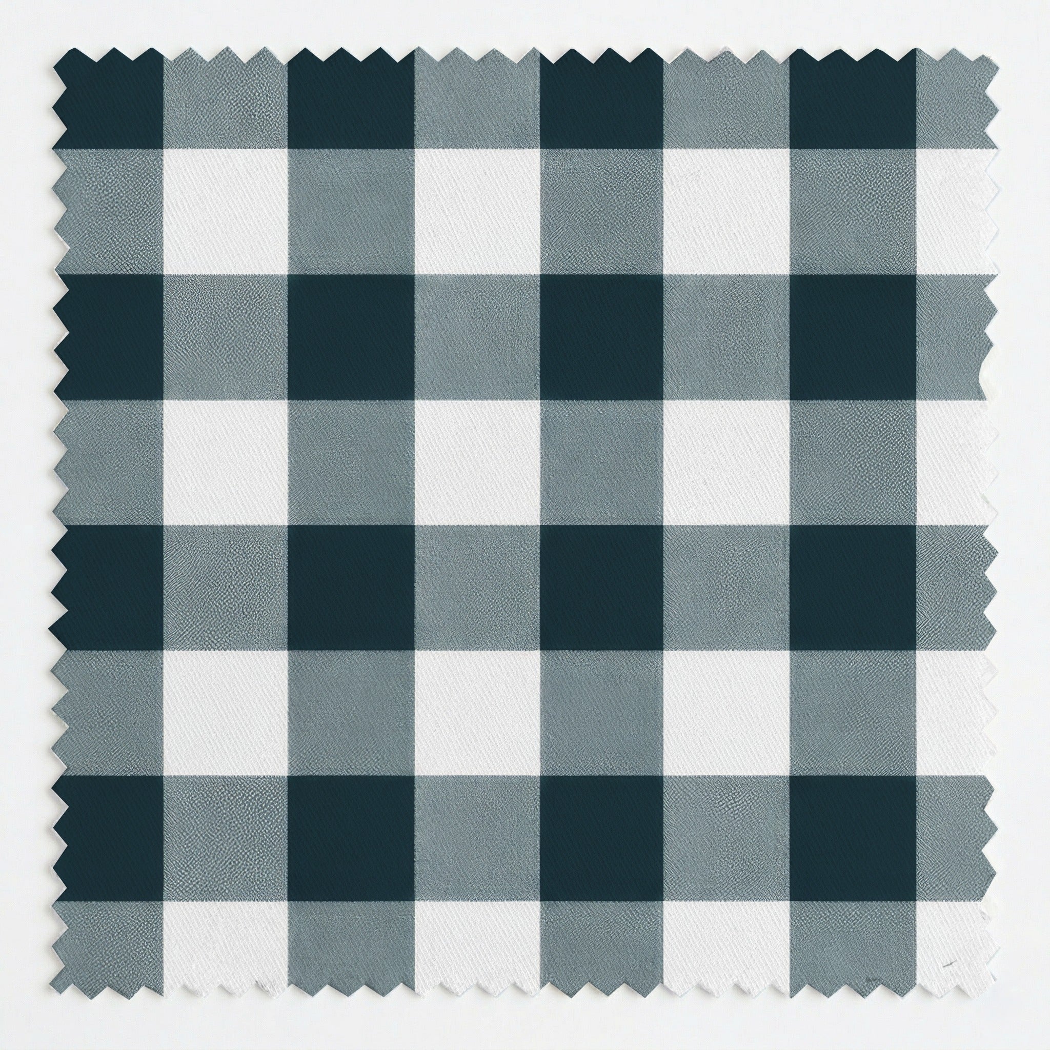 Pearl's Haven Teal Gingham - Fabric - Lemon Park