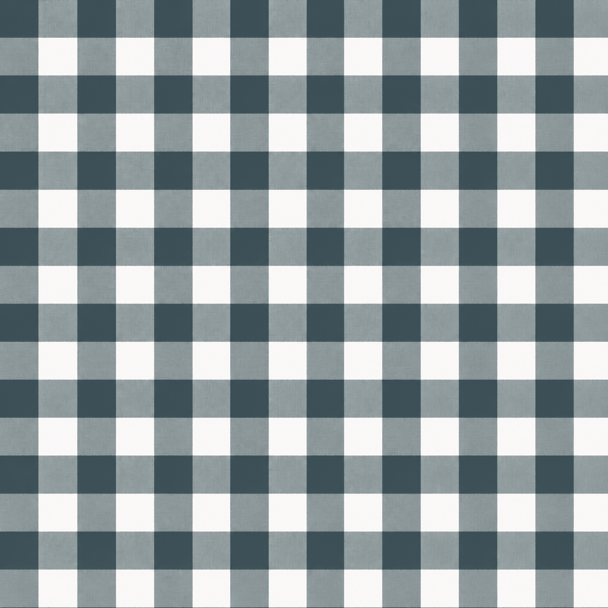 Pearl's Haven Teal Gingham Wallpaper - Lemon Park