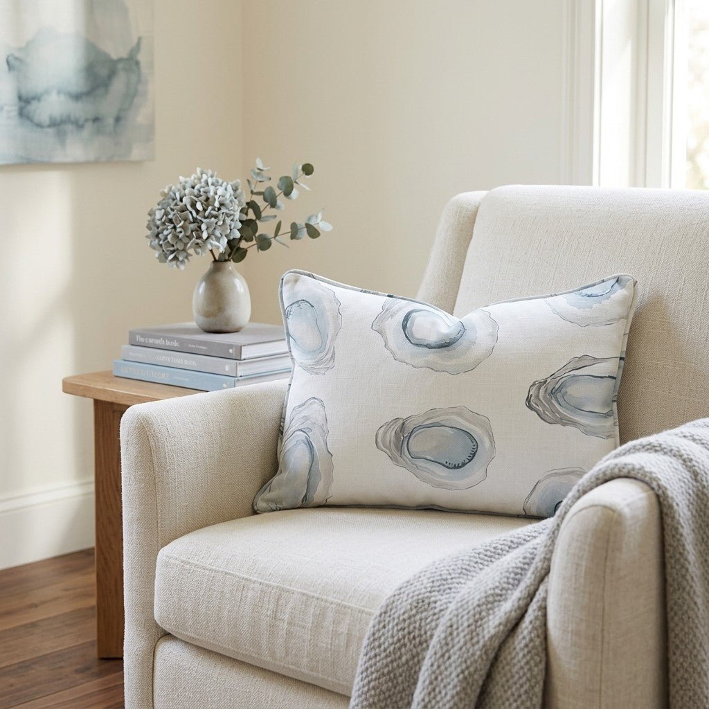 Pearl's Haven Throw Pillow - Lemon Park