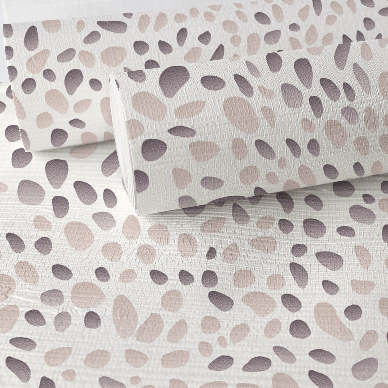 Pebbles Faux Grasscloth Wallpaper - Lemon Park
