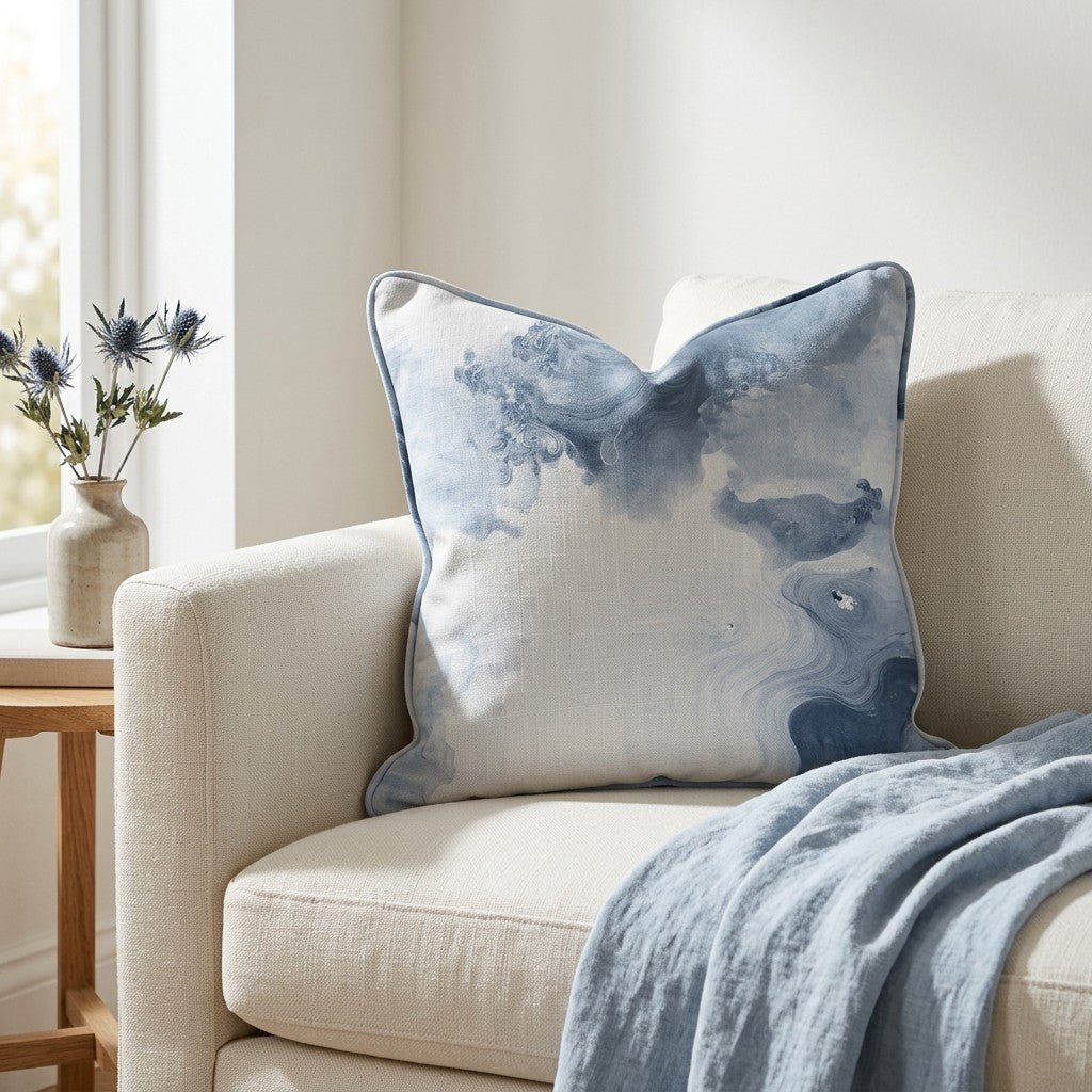 Pebbles Throw Pillow - Lemon Park
