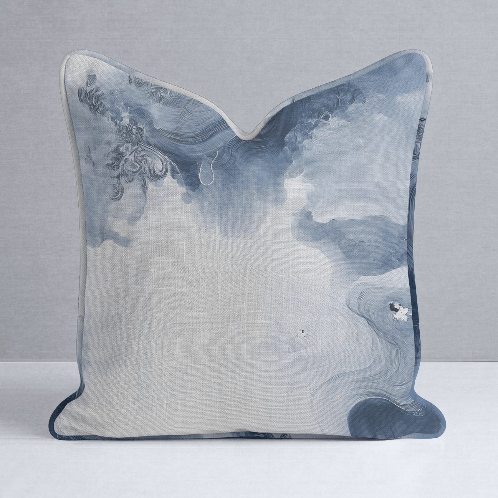 Pebbles Throw Pillow - Lemon Park