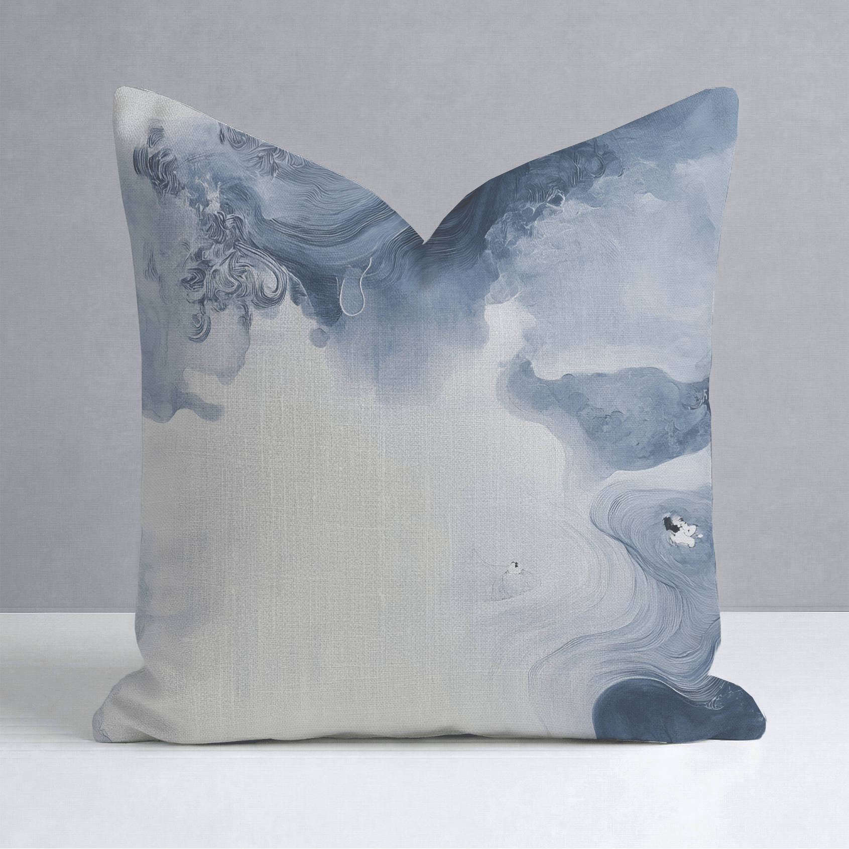 Pebbles Throw Pillow - Lemon Park
