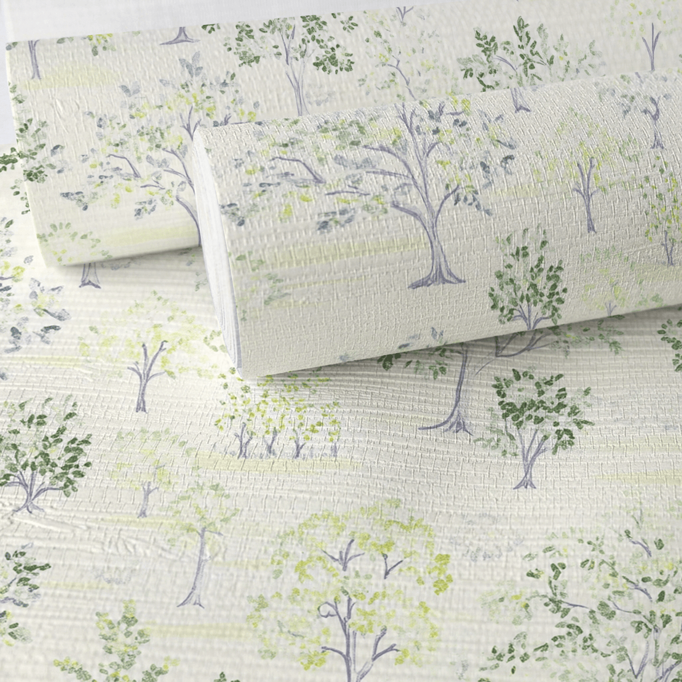 Penelope Faux Grasscloth Wallpaper - Lemon Park