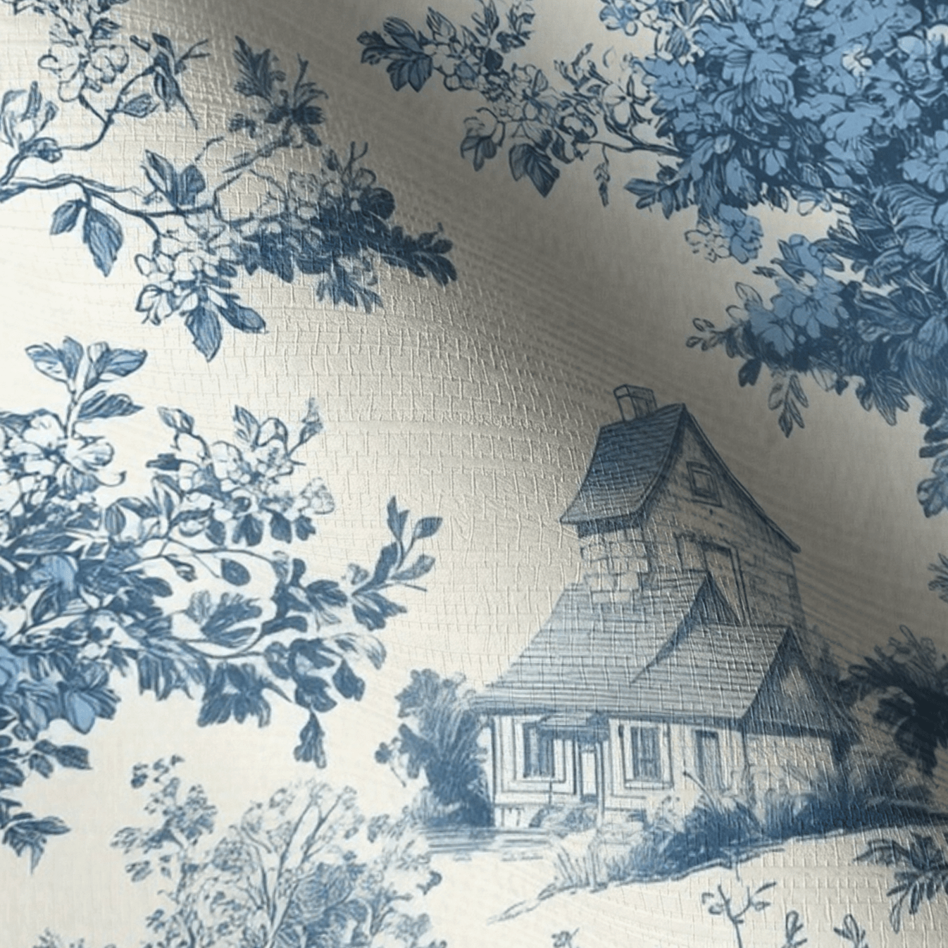 Penelope Lane Faux Grasscloth Wallpaper - Lemon Park