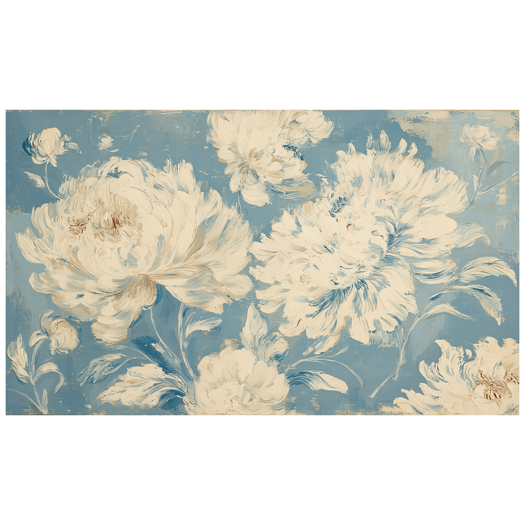 Peonies Bloom - Tapestry - Lemon Park